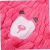 BELLIFFY Boy Girl's Hair Drying Design Soft Fleece Material Quick Dry Hat Absorbent Towel Wrap for Boys and Girls view 3