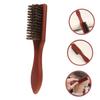DECOMELODY Multi-function Beard and Hair Styling Brush Oil Brush for Men Ergonomic Design for Barbers and Home Grooming view 4