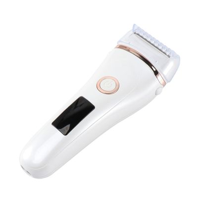 Beaupretty Rechargeable Electric Epilator for Women USB Charging Hair Removal Device LED Display Multi-Functional Shaver for Body and Bikini Line Cordless Womens Trimmer