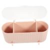 ASAKKURA Pad Holder Makeup Puff Storage Box Makeup Pad Organizer Case Compartment Cosmetic Storage Box view 1