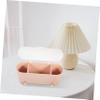ASAKKURA Pad Holder Makeup Puff Storage Box Makeup Pad Organizer Case Compartment Cosmetic Storage Box view 2