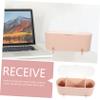 ASAKKURA Pad Holder Makeup Puff Storage Box Makeup Pad Organizer Case Compartment Cosmetic Storage Box view 3