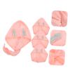 BELLIFFY 4pcs Quick-Drying Hair Wrap Towels Soft Fleece Hair Turban for Fast Drying Absorbent Towels for Girls for Gym Travel and Home Use view 2