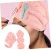 BELLIFFY 4pcs Quick-Drying Hair Wrap Towels Soft Fleece Hair Turban for Fast Drying Absorbent Towels for Girls for Gym Travel and Home Use view 4