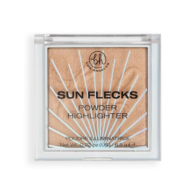 Revolution Sun Flecks Powder Highlighter, Cali Summer, 0.22 oz