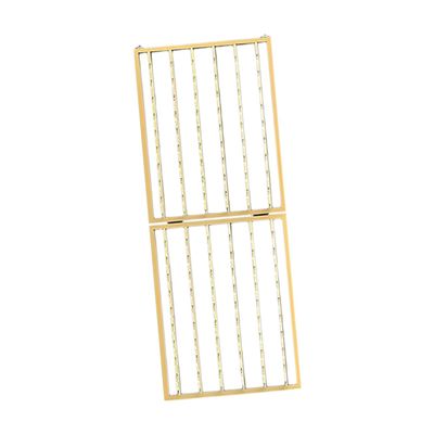 Happyyami Hair Extension Hanger Wooden Braiding Separator Rack for Organizing Hair Supplies Elegant Wall-mounted Design and Home Use