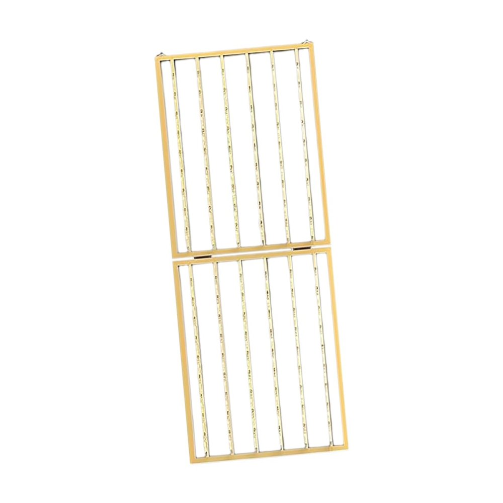 Happyyami Hair Extension Hanger Wooden Braiding Separator Rack for Organizing Hair Supplies Elegant Wall-mounted Design and Home Use