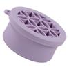 PartyKindom Silicone Brush Cleaner Cup Convex Surface for Makeup Brush Cleaning and Storage view 1