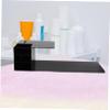 BATHVEVE Organizer Acrylic Shelf Easy Install Workbench for Eyelash Extension Tools and Stable Design for Beauty Salons Black view 4