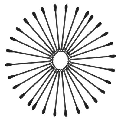 EPIGEIST 100pcs Disposable Blackhead Extractor Tools Dual-Headed Cotton Swab for Deep Pore Cleansing and Blackhead Removal Facial Care Applicators