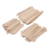 GALPADA 150pcs Wooden Waxing Stick Applicator for Facial Hair Removal Smooth Edges Corners Essential Salon Tool view 1