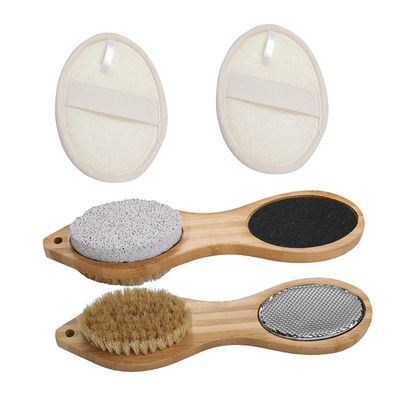 Ipetboom 1set Foot Care Tools Pumice Stone Exfoliating Board Portable Pedicure Supplies for Home Travel Smooth Skin Foot Total