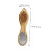 Ipetboom 1set Foot Care Tools Pumice Stone Exfoliating Board Portable Pedicure Supplies for Home Travel Smooth Skin Foot Total view 2