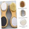 Ipetboom 1set Foot Care Tools Pumice Stone Exfoliating Board Portable Pedicure Supplies for Home Travel Smooth Skin Foot Total view 3