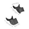 ELAYARD 2pcs Neck Rest Cushion for Salon Sink - Hair Pu Material Comfortable Shampoo Bowl Support for Hairdressing Spa Use view 2
