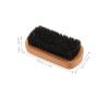 SAFIGLE 2pcs Hairdressing Brush for Men Beechwood Beard Brush Hair Styling Beard Care Shoe Cleaning Grooming Tool view 2