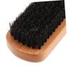 SAFIGLE 2pcs Hairdressing Brush for Men Beechwood Beard Brush Hair Styling Beard Care Shoe Cleaning Grooming Tool view 3