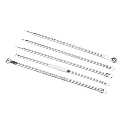 Happyyami 1set Facial Cleansing Needles for Blackhead Extraction Tool Kit with Storage Case for All Skin Types Blemish Remover