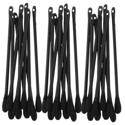 Vaguelly 100pcs Double-Headed Blackhead Removal Tool Cotton Swabs for Facial Cleansing and Beauty Salons and Home Care