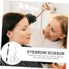 Happyyami 2pcs Eyebrow Shaper Tool Kit Trim Cut Style Brush Comb for Women Beauty view 4