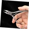DEARMAMY 4pcs Oleactomy Nail Forceps Cuticle Tool Kit Nail Clipper Tech Implements Cuticle Tool Fashionable Chic Design view 3