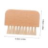 Beaupretty Nail Brush Wooden Handle for Easy Cleaning of Fingernails and Toenails Gentle and Portable Manicure Tool for Home Use and Nail Salons view 2