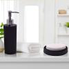 DUYHBAWRS Bathroom Toiletries Cotton Can Brushing Cup Cotton Tip Toilet Brush Set Gargle Cup Trash Can(E) view 2