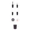 DUYHBAWRS Bathroom Toiletries Cotton Can Brushing Cup Cotton Tip Toilet Brush Set Gargle Cup Trash Can(E) view 4