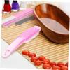 HONMEET 5pcs Nail Dust Cleaning Brush Handle Fingernail Scrub Brush for Nail Care Comfortable Bristles for Gentle Cleaning for Home and Salon Use view 4