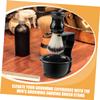 CALLARON 2pcs Shaving Brush Stand Holder Razor and Brush Organizer Men's Grooming Supply Easy to Clean view 4