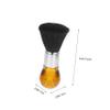 CALLARON Hair Salon Shave Brush Soft Bristle Hair Brush for Men Barber Neck Duster Ergonomic Handle for Comfort view 2