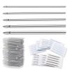 Anghie 50pcs Professional Piercing Needles 12G 14G 16G 18G 20G Mixed Hollow Needles for Body, Ear, Nose, Navel, Lip, Nipple Piercing Kits(50pcs) view 1