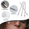 Anghie 50pcs Professional Piercing Needles 12G 14G 16G 18G 20G Mixed Hollow Needles for Body, Ear, Nose, Navel, Lip, Nipple Piercing Kits(50pcs) view 2