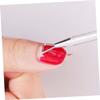 Ipetboom 2pcs Professional Nail Art Tools Double-ended Cuticle Pusher Nail Cuticle Cleaner Pedicure Care Tool for Daily Use view 3