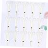 Happyyami 15pcs Plastic Forceps Disposable Piercing Clamps Diagonal Pliers for Body Piercing view 4
