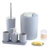 DUYHBAWRS Bathroom Six-Piece Bathroom Kit Dental Kit Mouthwash Cup Toiletry Set view 1
