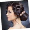 DEARMAMY 3pcs Pearl Bun Maker Hair Bun Donut Shaper for Women Forms for Hair Styling Shaper Pearls view 2