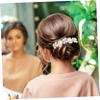 DEARMAMY 3pcs Pearl Bun Maker Hair Bun Donut Shaper for Women Forms for Hair Styling Shaper Pearls view 4
