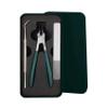 25 Beveled Edge Nail Clippers 3-Piece Set, Long Handle Anti-Splash Design, Wide Jaw for Fingernails and Toenails, Curved Toenail Clippers (Green) view 1