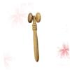 Beaupretty Ergonomic Wooden Facial Roller for Eye and Nose Massage Promotes Blood Circulation Portable Face Lifting Tool for Smooth and Firm Skin view 1