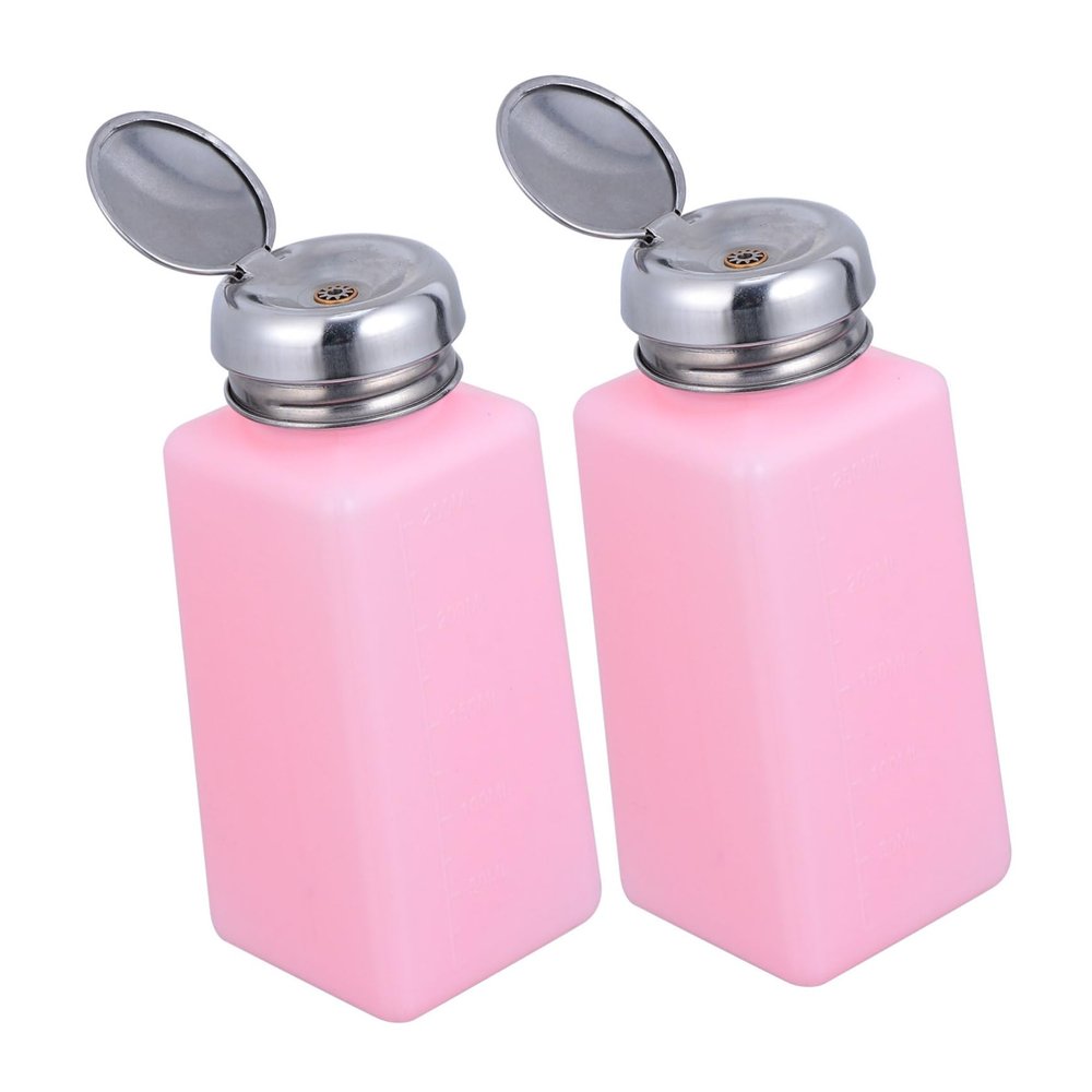 2pcs Push Down Pump Liquid Press Bottle 250ml Latex
