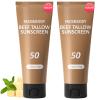 Beef Tallow Sunscreen, Sunscreen for Face, Natural Reef Safe Sunblock for Face Body, Non Greasy Clean Travel Sun Screen Sunblock for Sunmmer Outdoor Travel, 2 Packs view 1