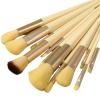 13 PCS Makeup Brushes Set Eye Shadow Foundation Women Cosmetic Brush Blush Beauty Soft Tools Bag(Yellow with bag) view 1