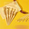 13 PCS Makeup Brushes Set Eye Shadow Foundation Women Cosmetic Brush Blush Beauty Soft Tools Bag(Yellow with bag) view 2