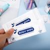 Enjamyo 200 Pcs Large Body Wipes Individually Wrapped Bulk,Shower Wipe with Aloe,Body Wipes for Adults Bathing No Rinse, Hands, Face,Personal Cleansing Wipe for Travel Gym Camping view 4