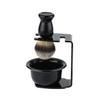 Beaupretty Facial Razor Set Shaving Kit Brush Brush Stand Bowl Holder Razor Nylon Acrylic for Tidy Grooming view 1