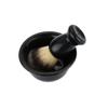 Beaupretty Facial Razor Set Shaving Kit Brush Brush Stand Bowl Holder Razor Nylon Acrylic for Tidy Grooming view 2