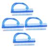 Didiseaon 4Pcs Nail Cleaning Brush Compact Fingernail Toenail Scrub for Easy Dust Removal Durable with Soft Bristles for Manicure and Pedicure Care view 1