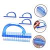 Didiseaon 4Pcs Nail Cleaning Brush Compact Fingernail Toenail Scrub for Easy Dust Removal Durable with Soft Bristles for Manicure and Pedicure Care view 3