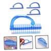Didiseaon 4Pcs Nail Cleaning Brush Compact Fingernail Toenail Scrub for Easy Dust Removal Durable with Soft Bristles for Manicure and Pedicure Care view 4